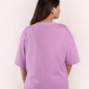 DSC_5735 copy Women’s Oversized Lilac T-Shirt with Food Graphic Print