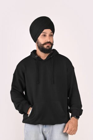 DSC_5788 copy Men’s Black Hoodie with Car Graphic Print (Without Fleece)
