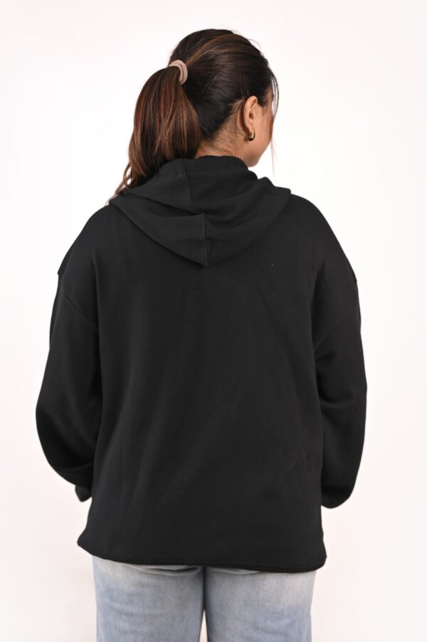 DSC_6040 copy Women’s Black Hoodie with Cactus Print