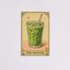 DSC_7924 copy Women’s Oversized White Graphic T-Shirt – “The Matcha” Print
