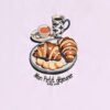 DSC_7977 copy Women’s Oversized White T-Shirt – Mon Petit Déjeuner Print
