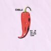 DSC_7979 copy Women’s White Oversized T-Shirt – “Ciao Bella / Chilli Print”