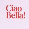 DSC_7981 copy Women’s White Oversized T-Shirt – “Ciao Bella / Chilli Print”
