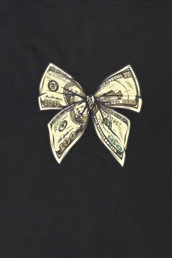 DSC_7989 ssss Women’s Oversized Black Hoodie – Money Bow Back Print